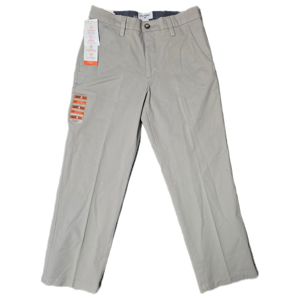 Dockers Workday Khaki Straight Fit Smart‎ 360 Flex Mens Pants 29x27 Beige (AD)